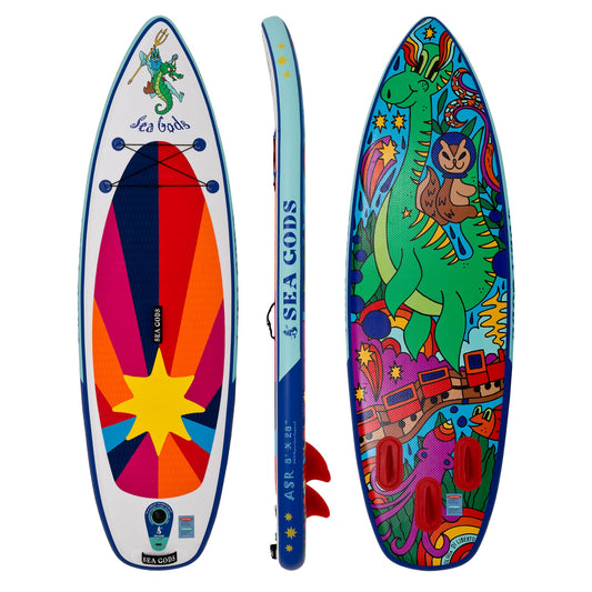 ASR Inflatable Kids Paddle Board | Kids ISUP | Sea Gods Australia