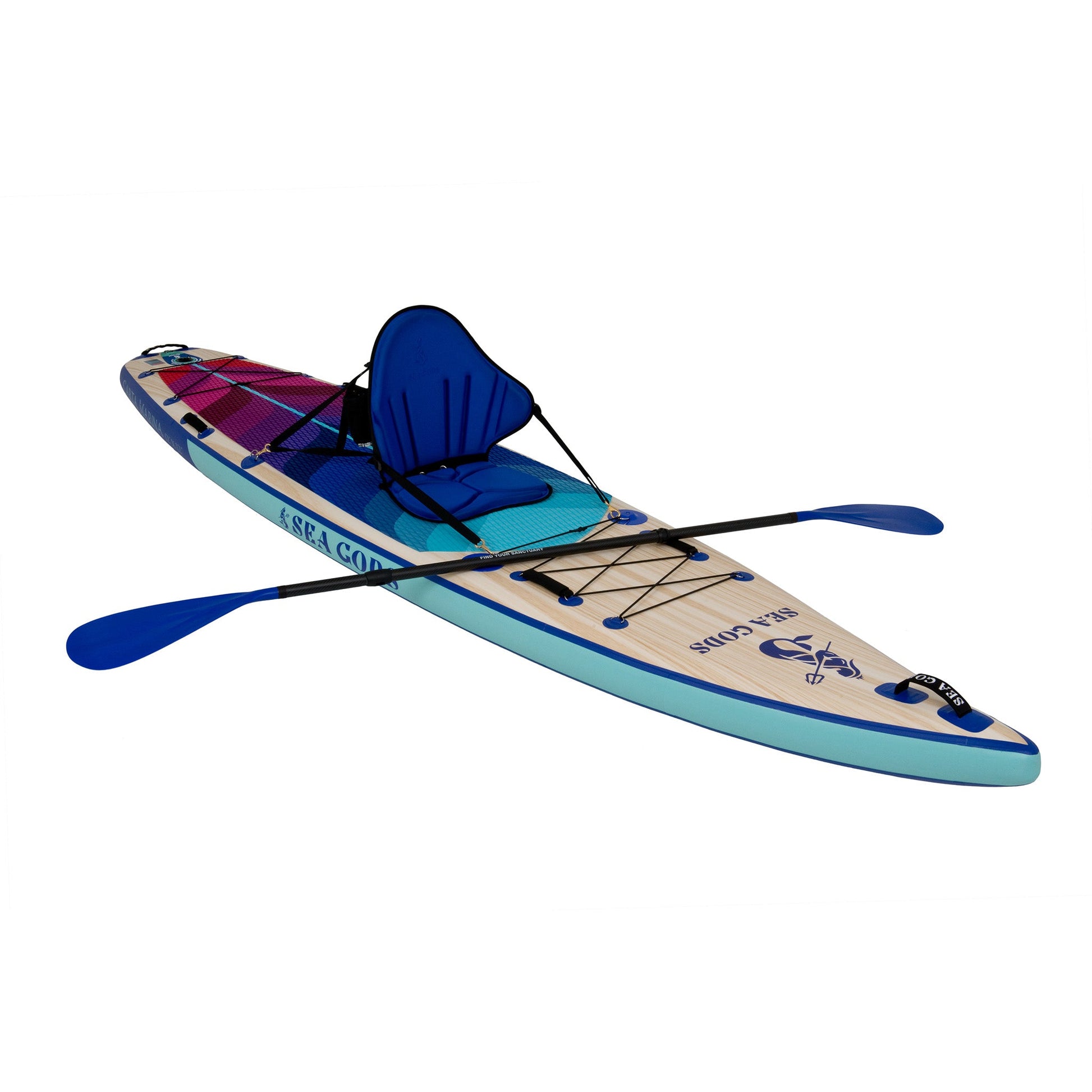 Top Touring iSUP Paddleboard with Kayak Seat - 2022 Carta Marina 