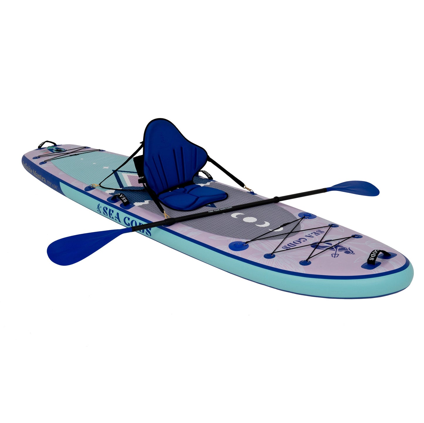 Yoga Paddle Board  Infinite Mantra Yoga iSUP by SeaGods USA – Sea Gods USA