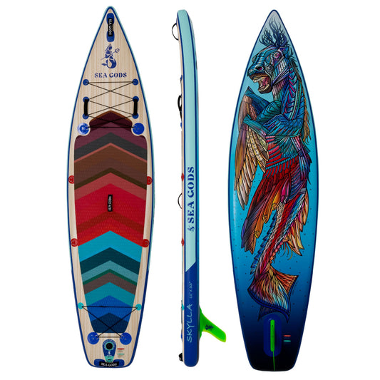 Cross Touring Inflatable Paddle Board | 2022 Skylla by Sea Gods