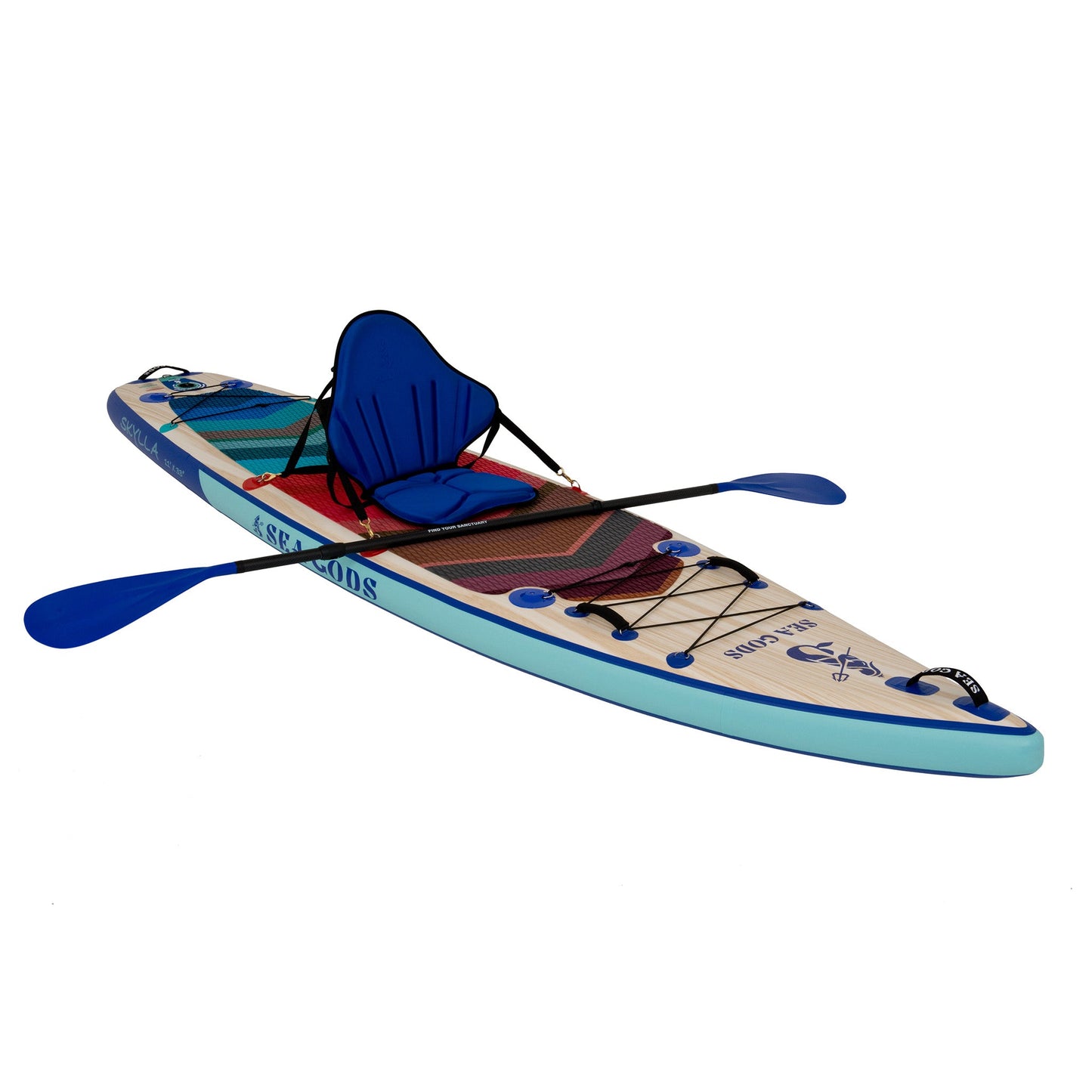 SUP Board with kayak seat